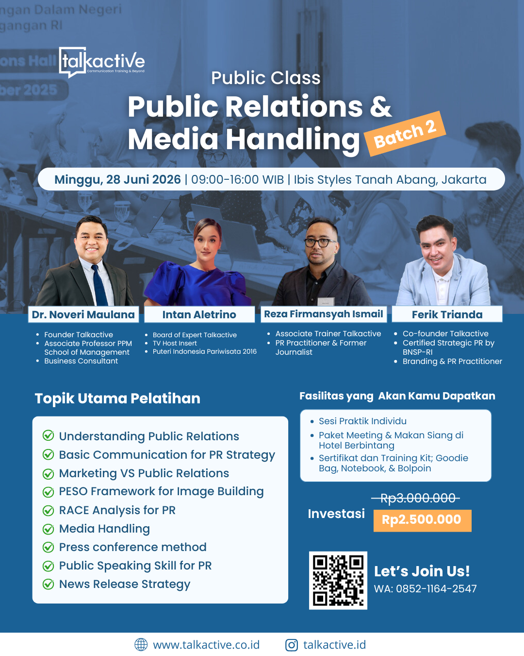 Program Baru Talkactive