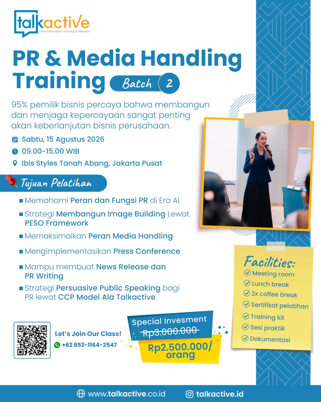 PR & Media Handling Training Batch 2