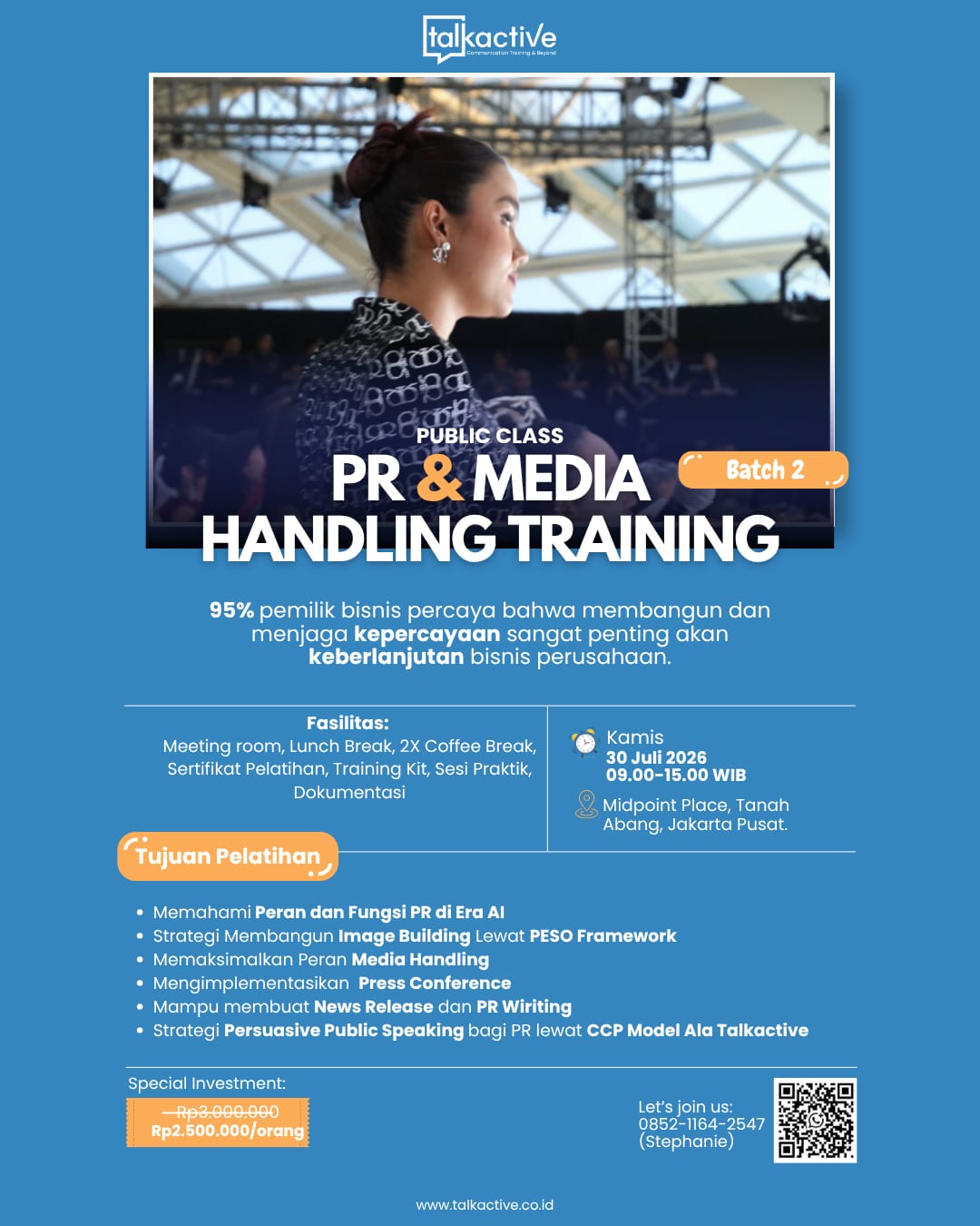 Public Relations & Media Handling Batch 2