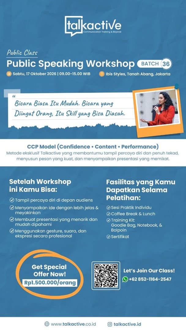 Public Speaking Workshop Batch 36
