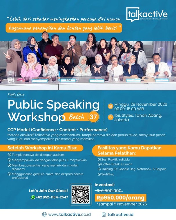 Public Speaking Workshop Batch 37
